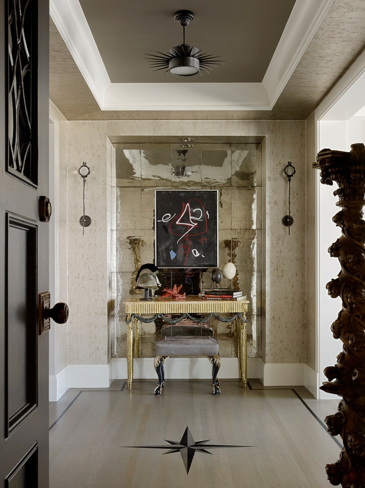 Intérieur classe en marbre de cette résidence de prestige intérieur design élégant et chic