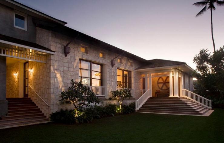 Maison secondaire exotique et rustique à la fois résidence de vacances luxe