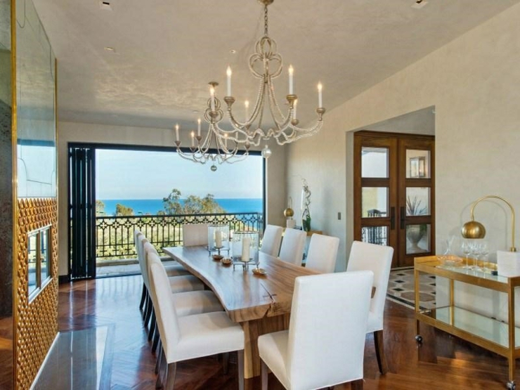 La vue magnifique de cette propriété de prestige vue sur la mer résidence de haut standing Malibu