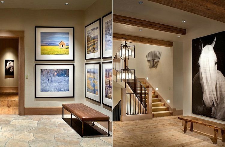 superbe intérieur design massif rustique résidence de haut standing aspen