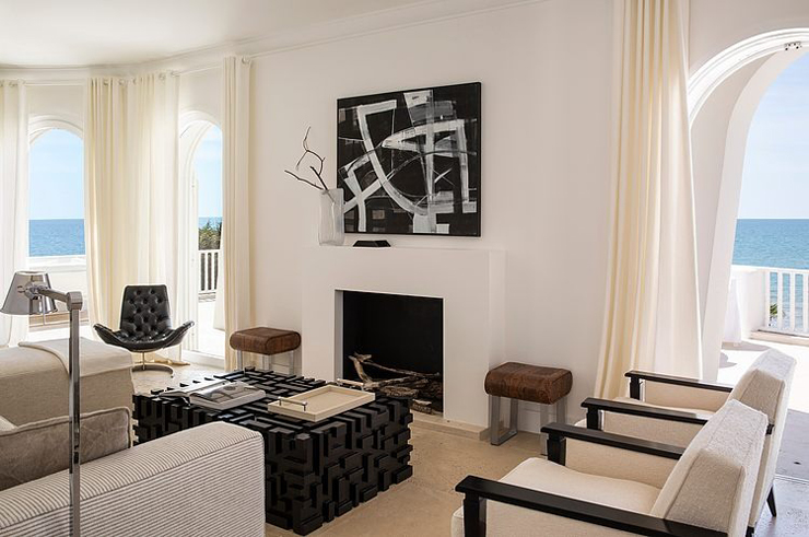 Séjour de la ville de vacances aux allures design et contemporaines séjour salon moderne résidence secondaire villa de vacances