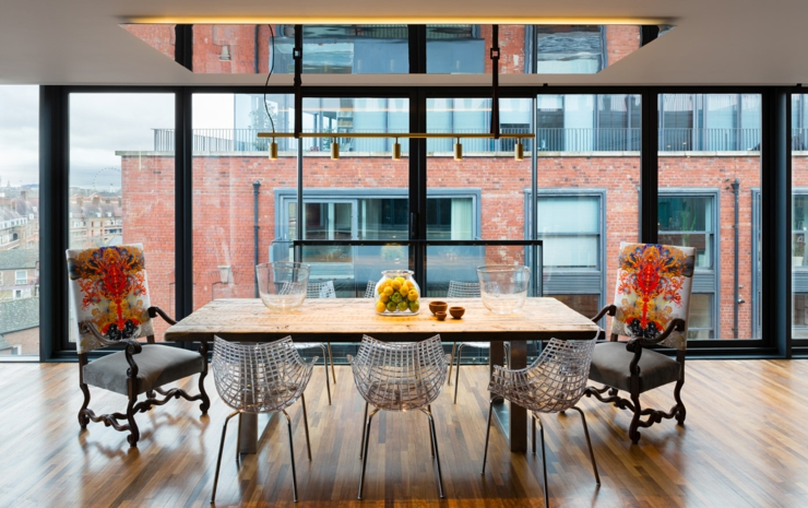 loft citadin vue Londres célibataire masculin