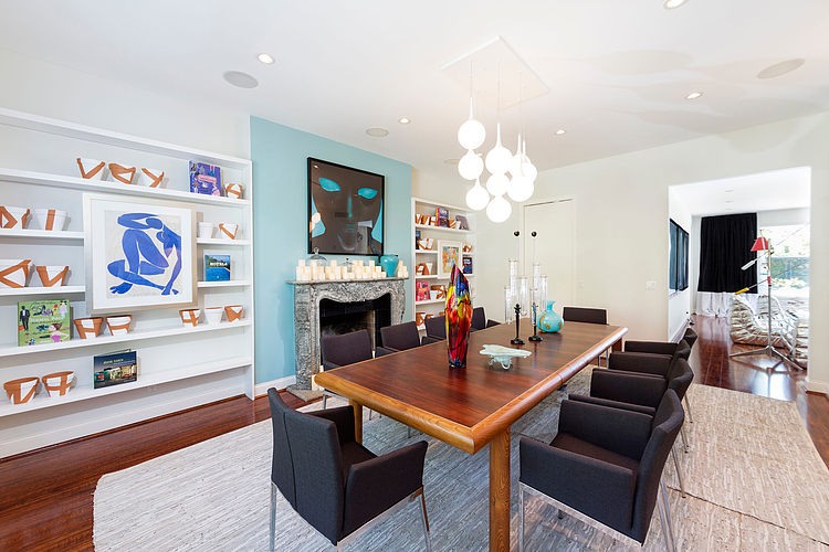 Salle à manger très artistique vue par Maxime Jacquet intérieur original designer maxime jacquet