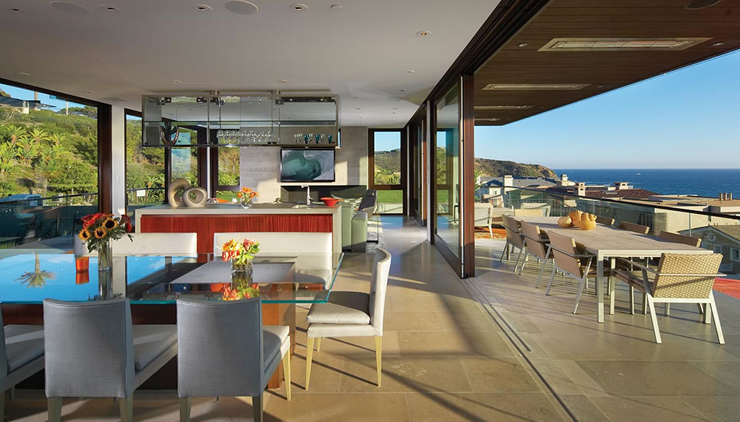 vue sur la mer villa de luxe