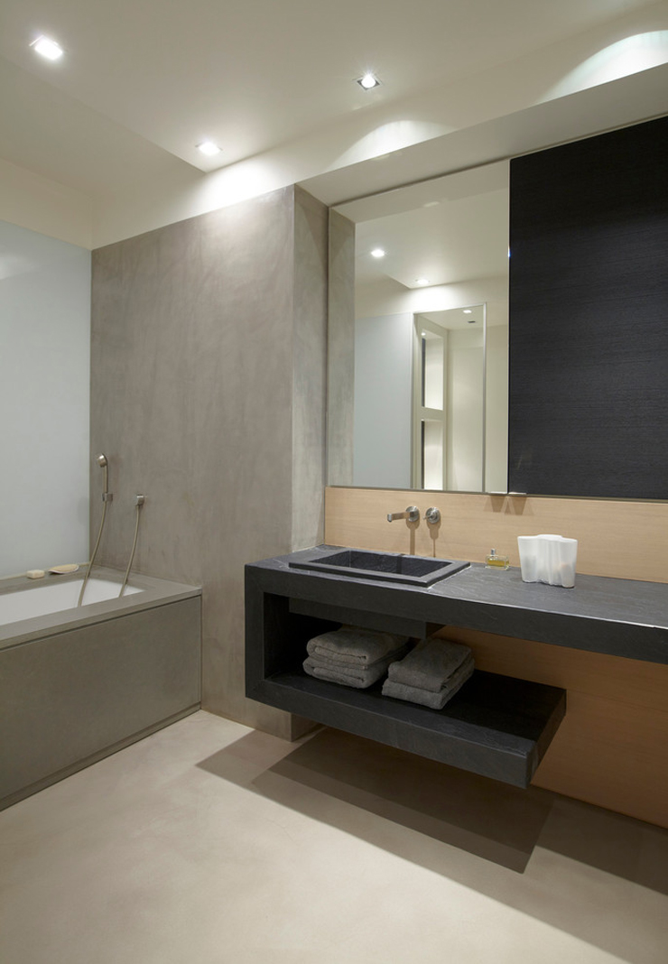 salle de bains minimaliste paris