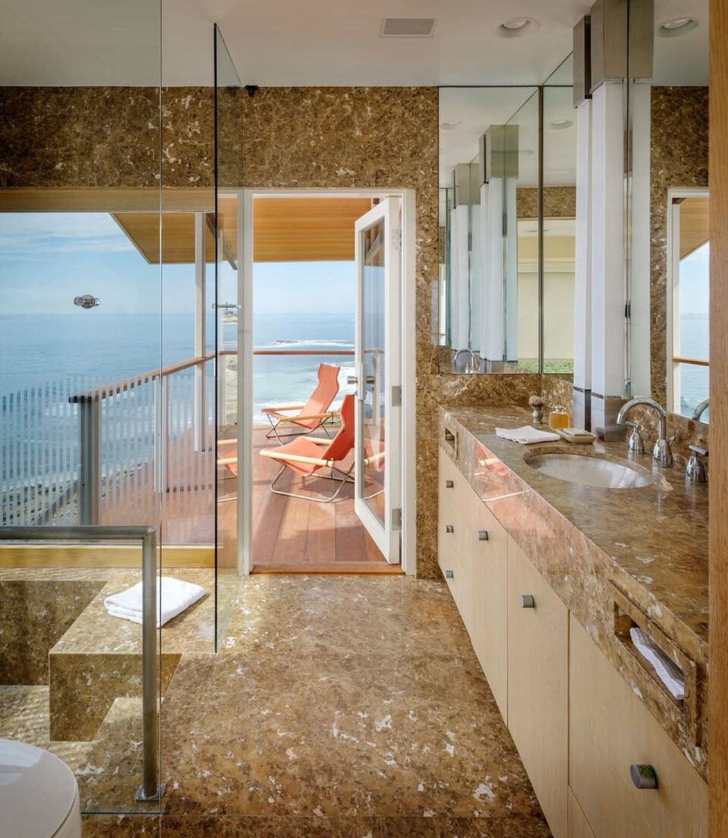 grande salle de bain design luxe maison secondaire