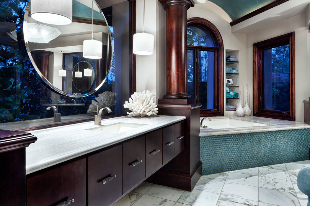 salle de bain suite parentale résidence de grand standing luxe