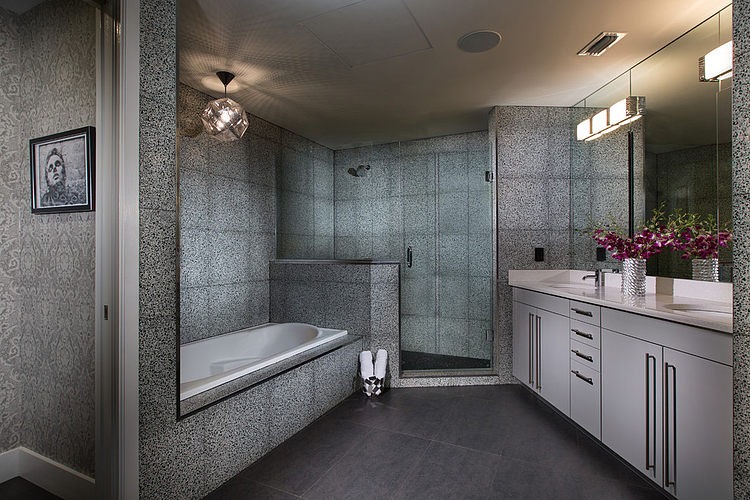 Salle de bains design unique et moderne salle de bain contemporaine éclectique