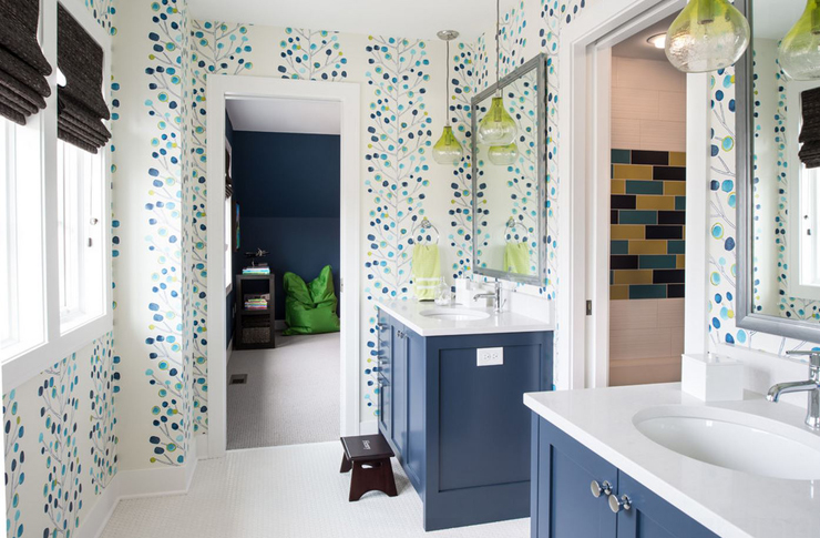 salle de bains enfant design deco sympa