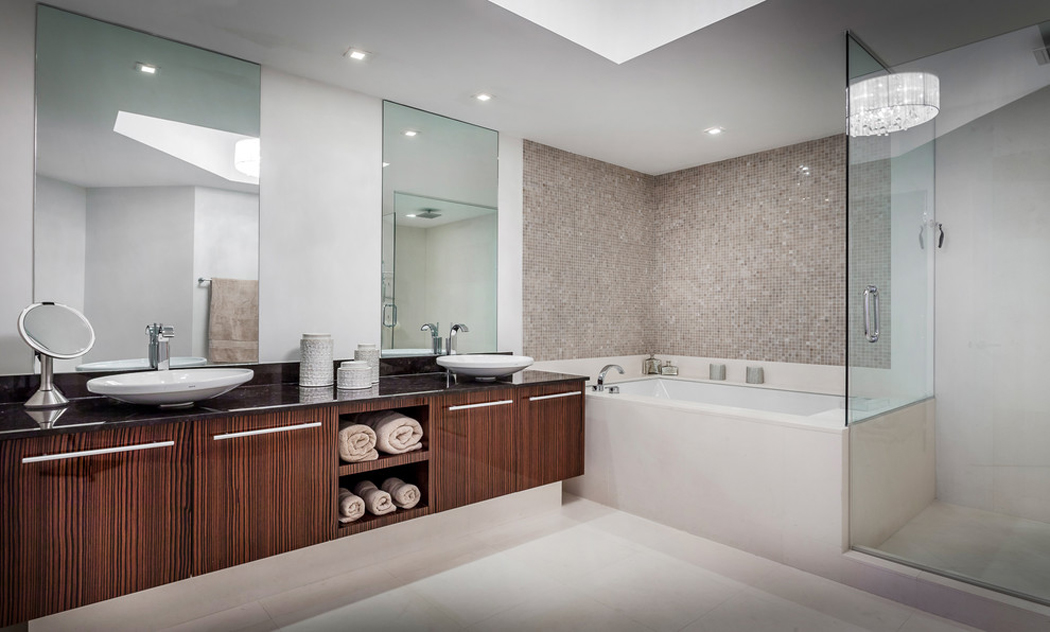 Salle de bain design moderne