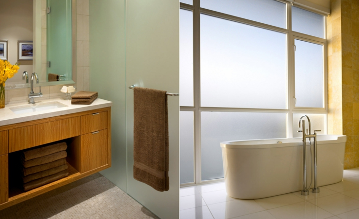 salle de bains design contemporaine de ville