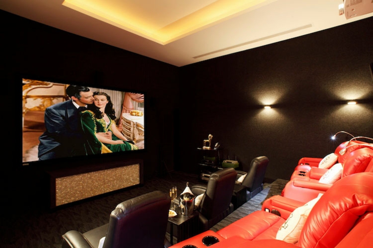 cinéma privée villa de luxe phuket