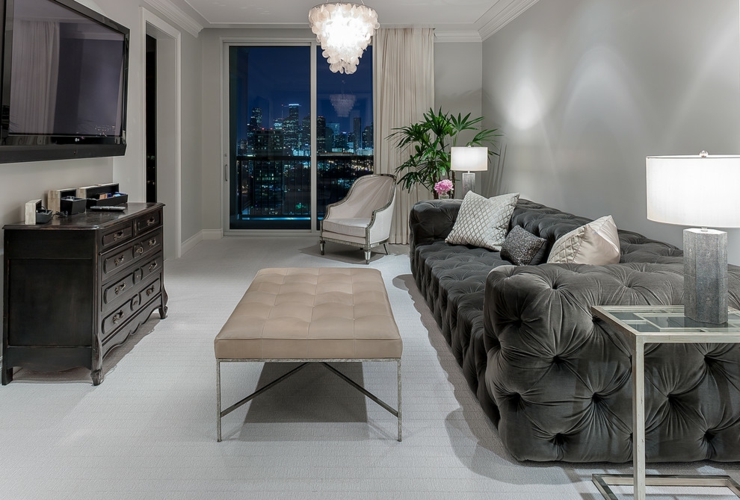 ameublement design luxe appartement