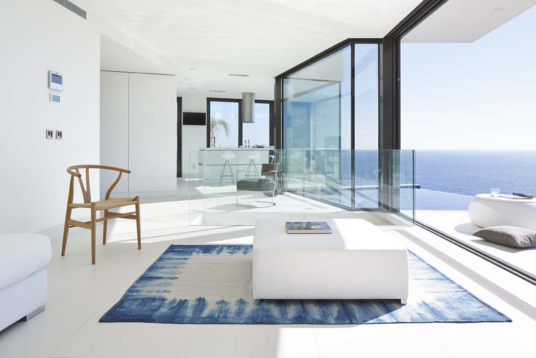 intérieur minimaliste luxe villa de vacances