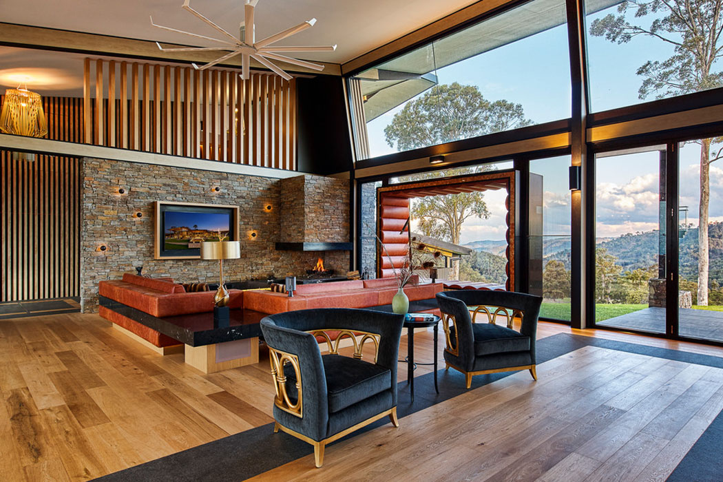 Le séjour principal de cette magnifique résidence de grand standing salon séjour ameublement luxe mobilier belle vue