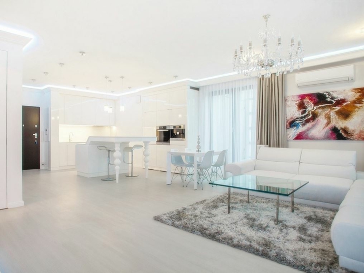Pièce principale de vie de ce bel appartement moderne pièce de vie appartement moderne