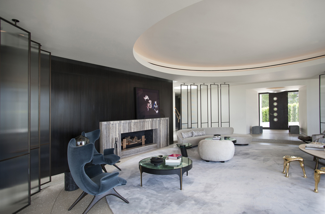 séjour moderne maison rénovée