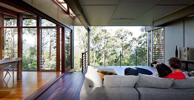 Panorama de 360° de cette maison contemporaine maison luxe contemporaine et moderne