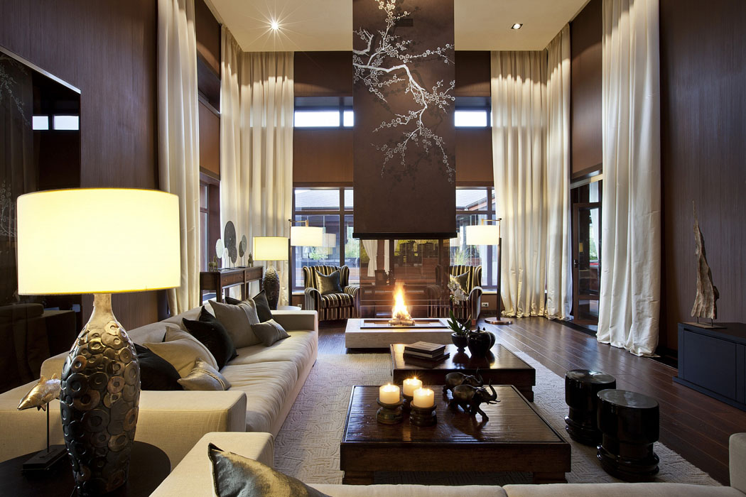 séjour salon canapé luxe design maison