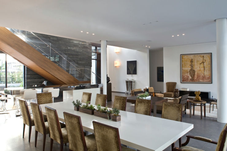 Principale espace de vie pour le séjour et la salle à manger pièce séjour salle à manger luxe