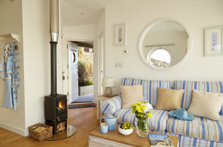 intérieur moderne cottage de vacances à louer