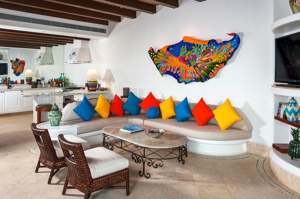 séjour de cette villa de rêve luxueuse