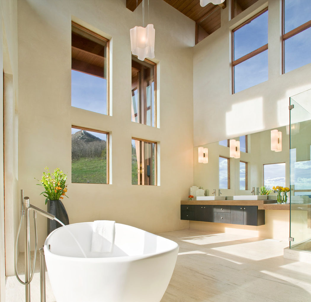 magnifique salle de bains design luxe