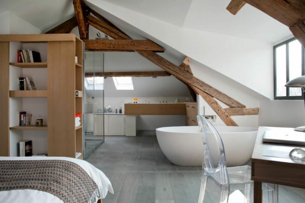 aménagement des combles chambre
