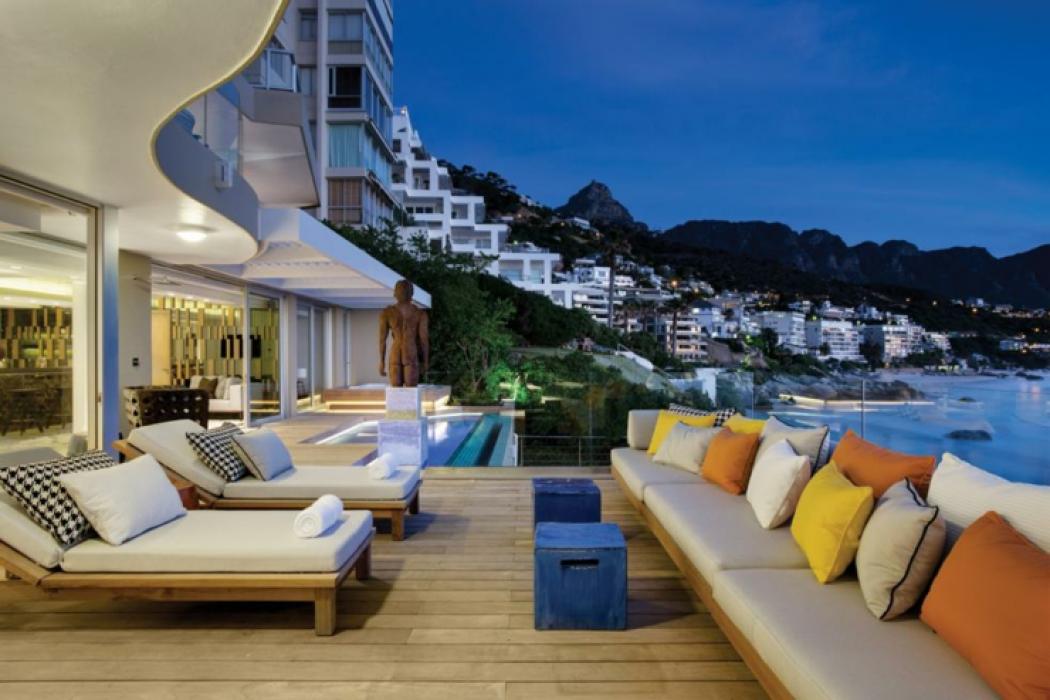 Terrasse unique au panorama époustouflant de cet appartement avec vue appartement de vacances de luxe