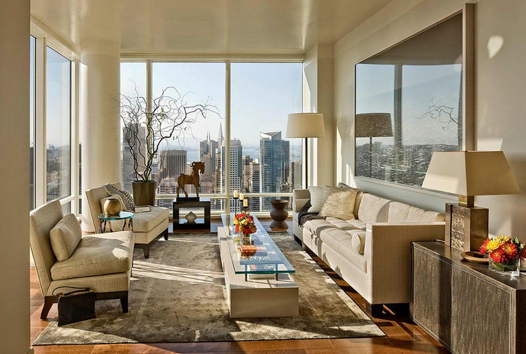 intérieur design appartement moderne élégant