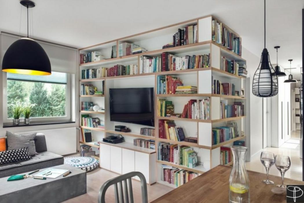 Séjour de l’appartement moderne à Dansk appartement de ville design moderne