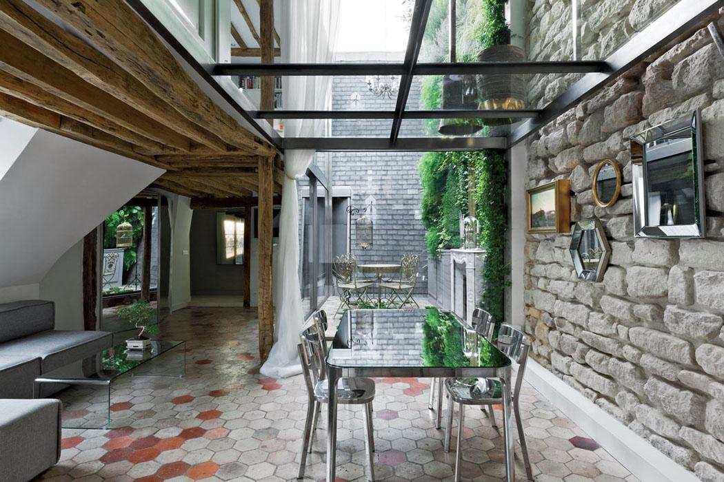 intérieur design moderne duplex paris
