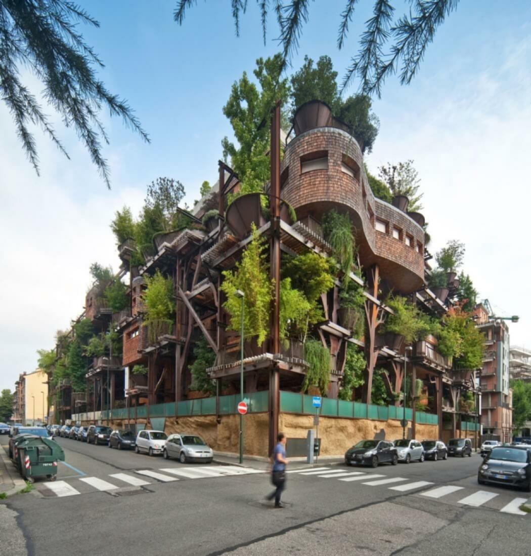 Immeuble vert pour un appartement écologique de ville appartement écologique centre-ville