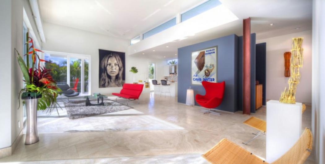 Architecture contemporaine pour une maison neuve maison moderne île exotique
