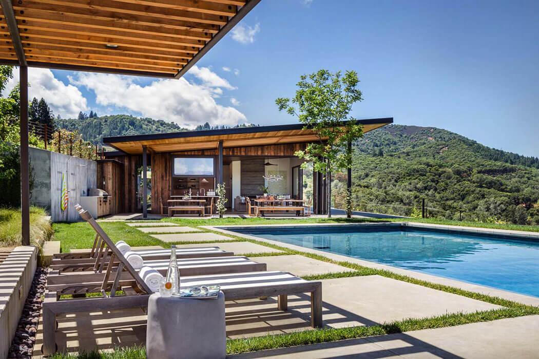 maison secondaire vacances bucoliques campagne architecture moderne