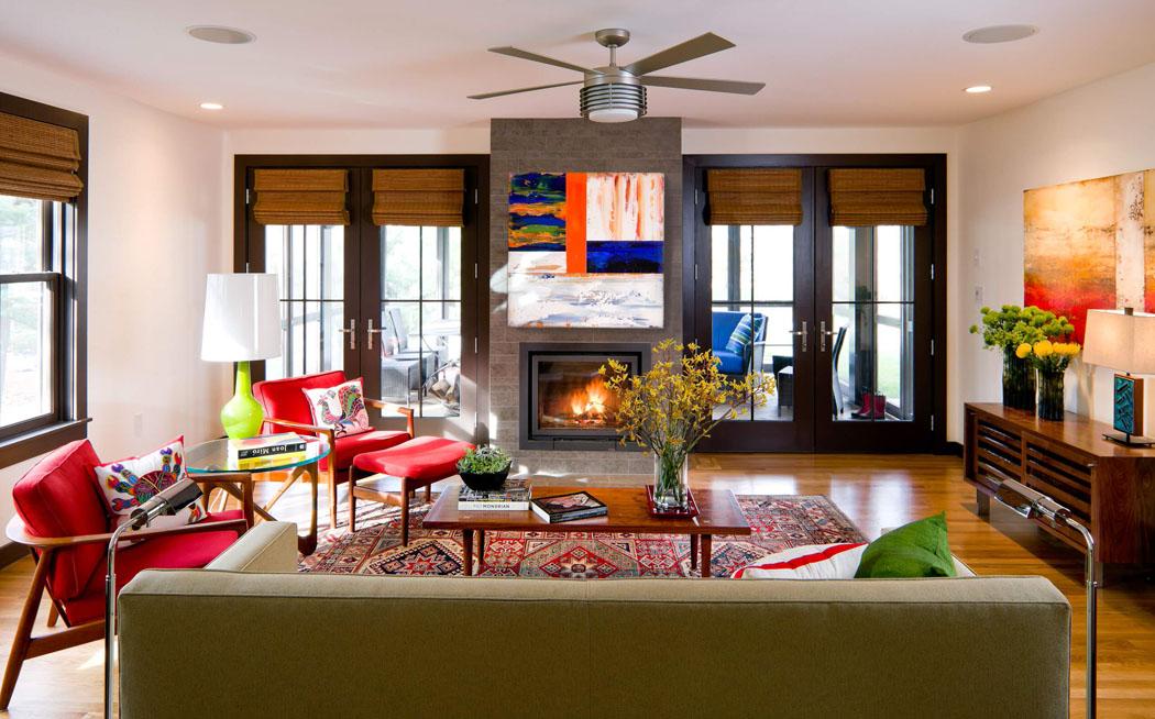 Décoration intérieure maison familiale moderne