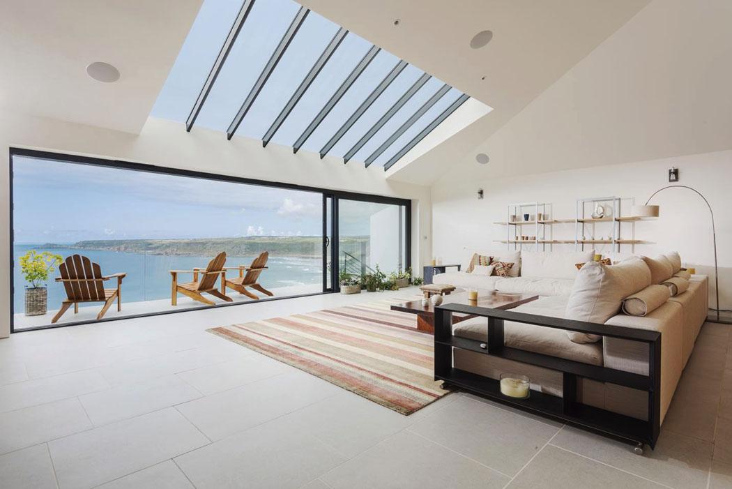Location de vacances totalement rénovée avec imprenable vue sur la mer vacances villa de luxe Cornwall