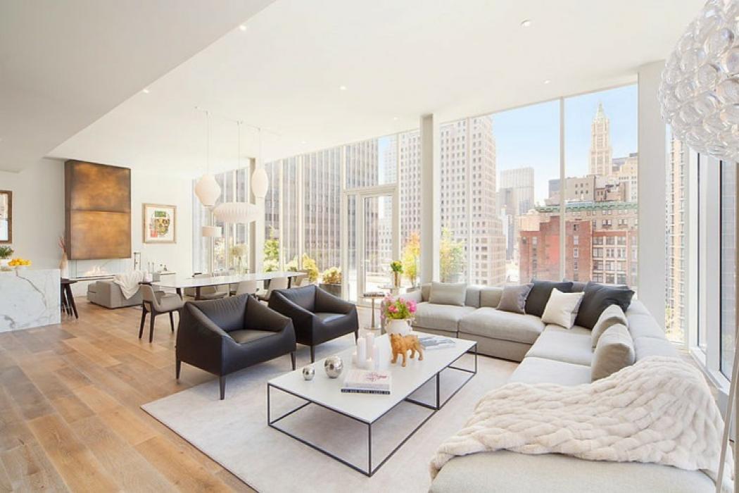 séjour luxueux loft classe