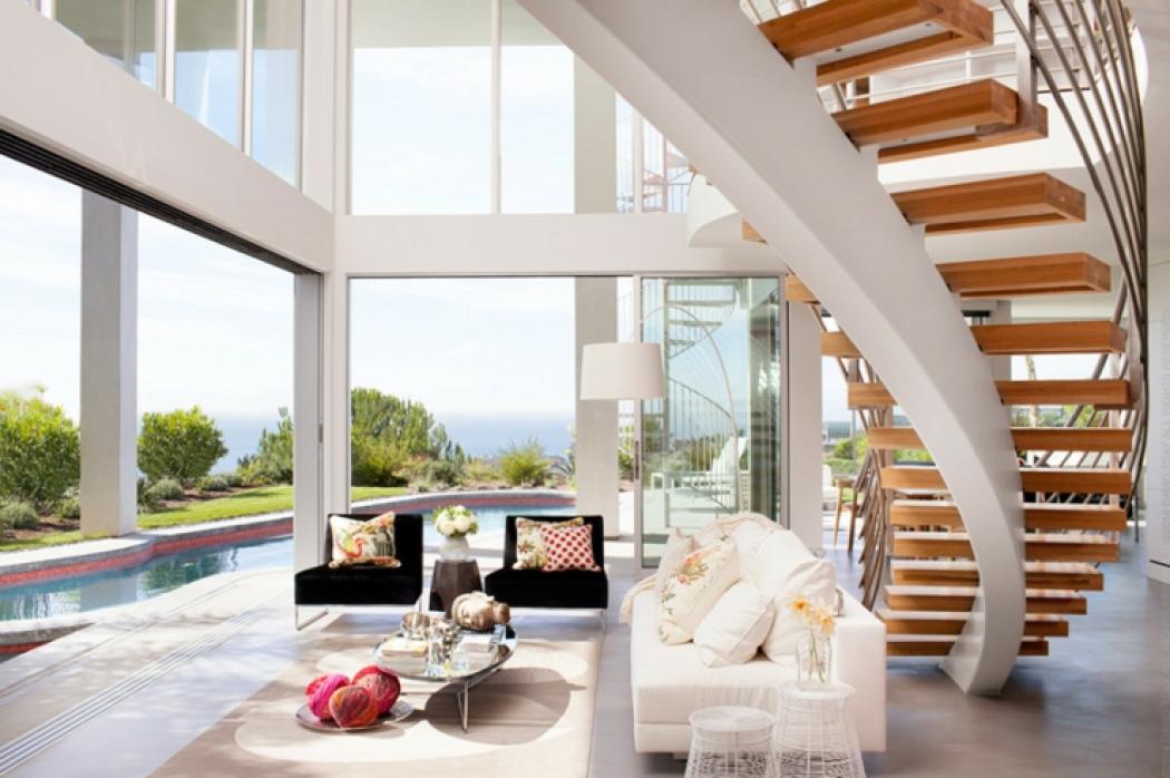 intérieur unique maison moderne californie