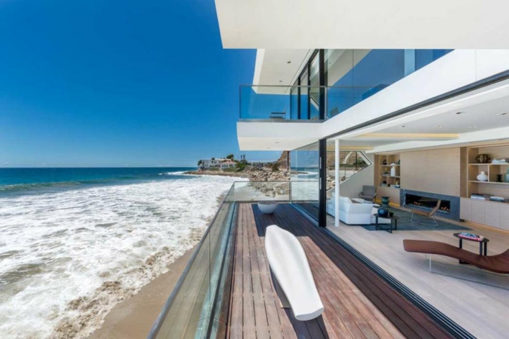 Maison d’architecte près la plage de Malibu maison d'architecte prestige luxe