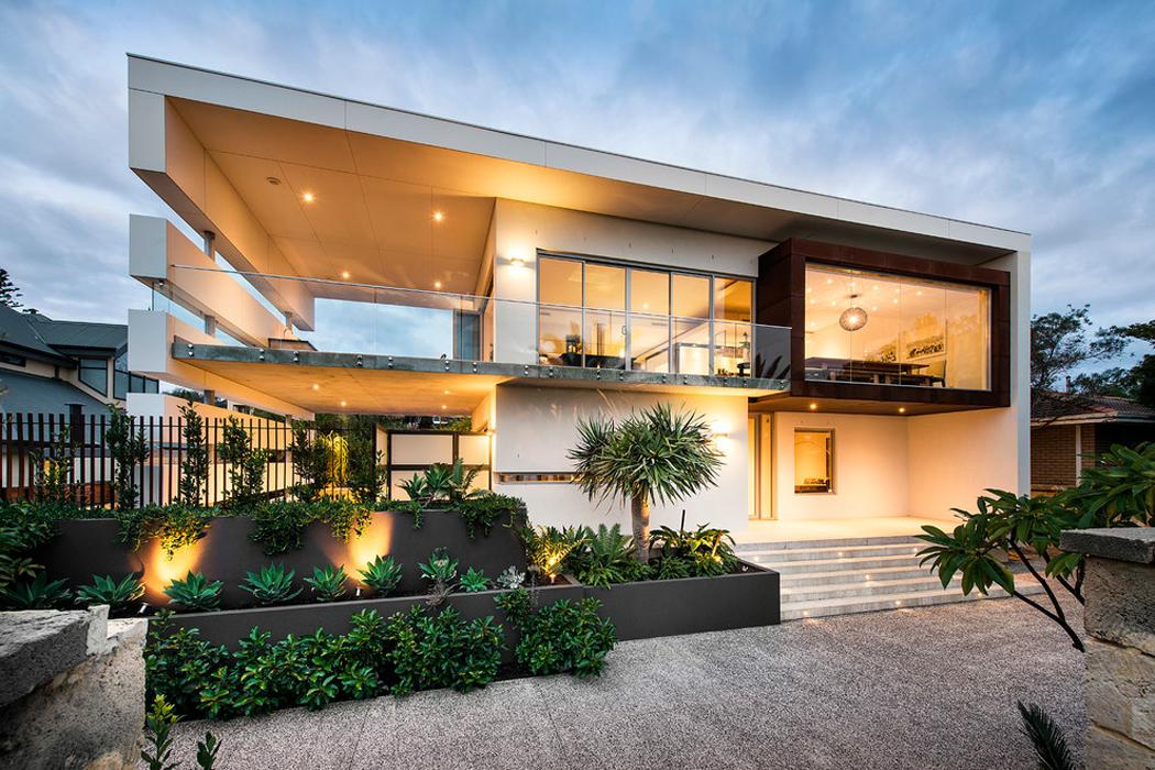 Maison contemporaine à Perth dans la partie ouest de l’Australie Belle maison contemporaine de ville