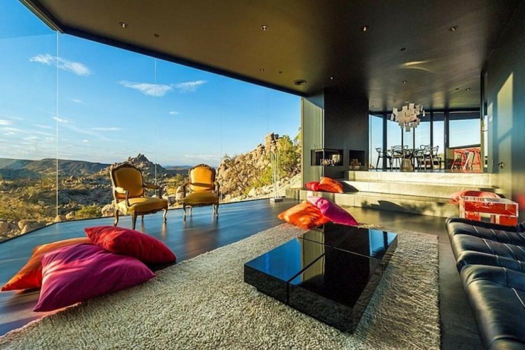 Séjour de luxe avec vue panoramique sur le désert