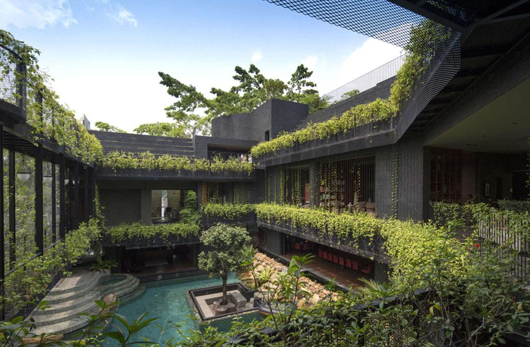 architecture écologique résidentielle verte maison