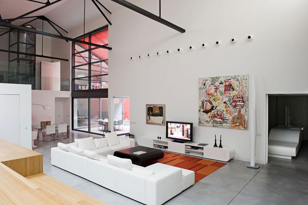 loft industriel garage entrepôt maison citadine transformation