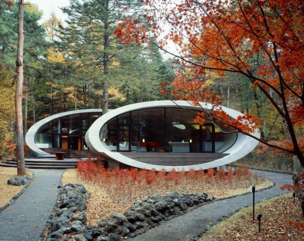 maison secondaire d'architecte