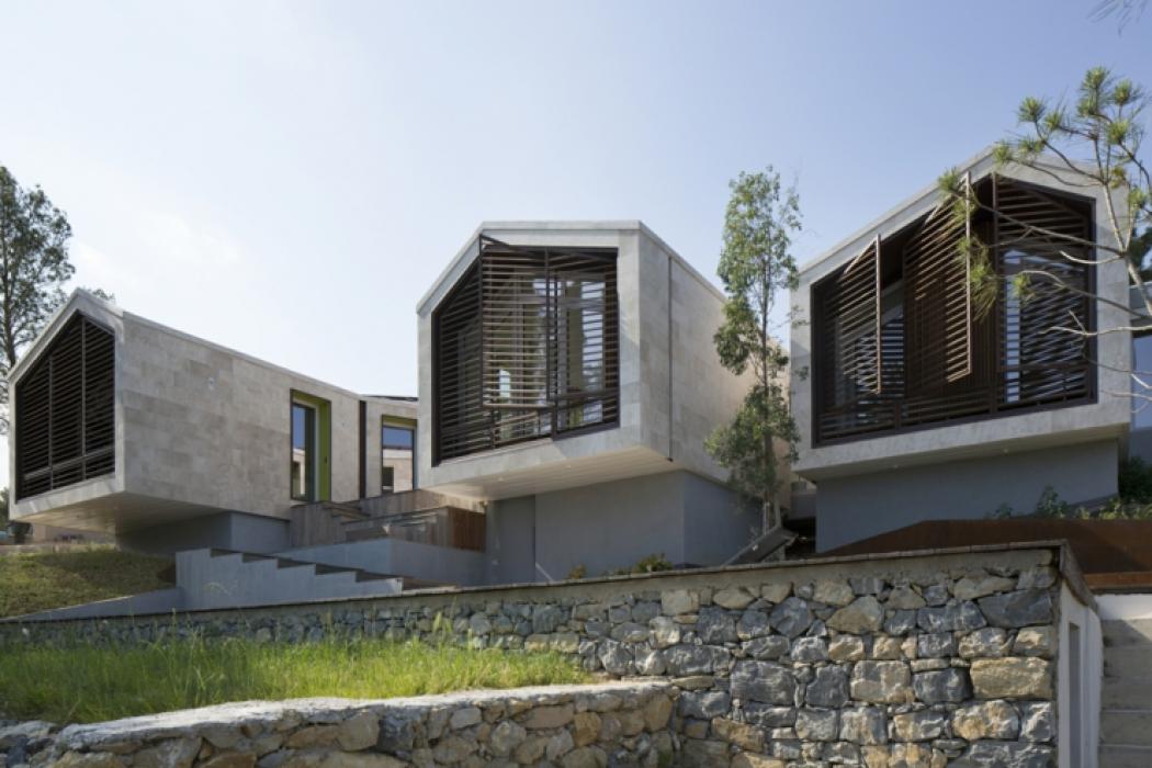Maison originale sympa dans le midi maison originale à l'architecture contemporaine
