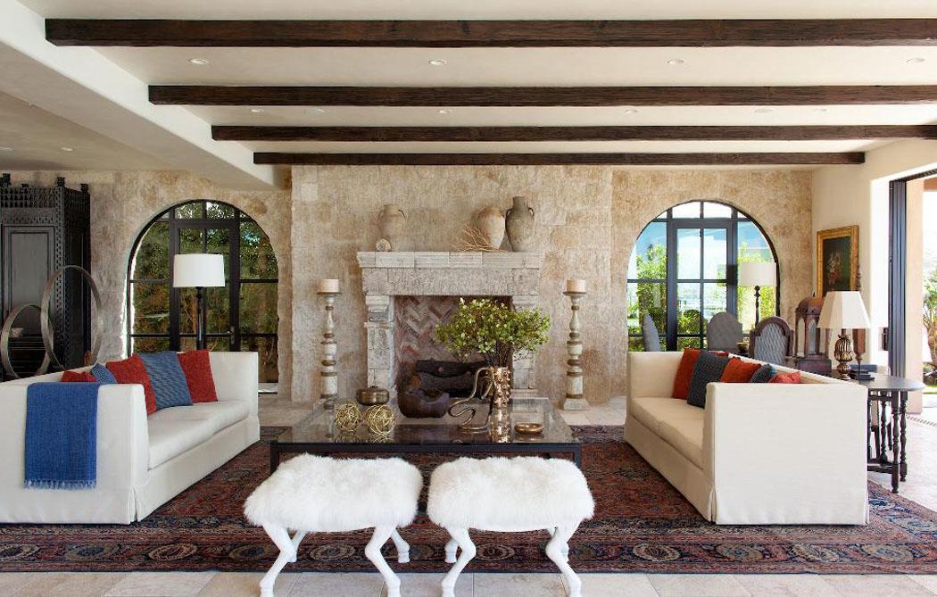 ranch américain moderne contemporain