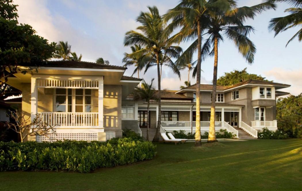 Résidence de vacances de haut standing à Hawaï luxueuse villa plage exotique
