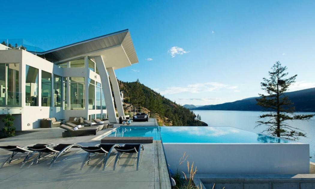 architecture contemporaine maison luxe