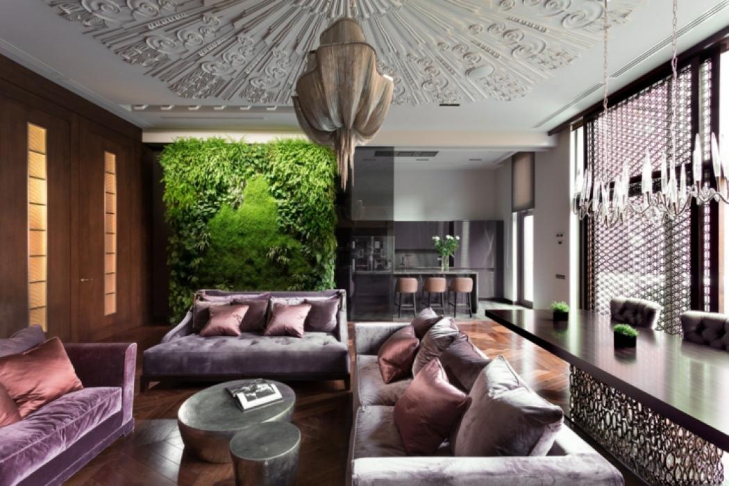 Somptueux séjour de la maison de luxe luxueuse résidence maison de luxe intérieur design